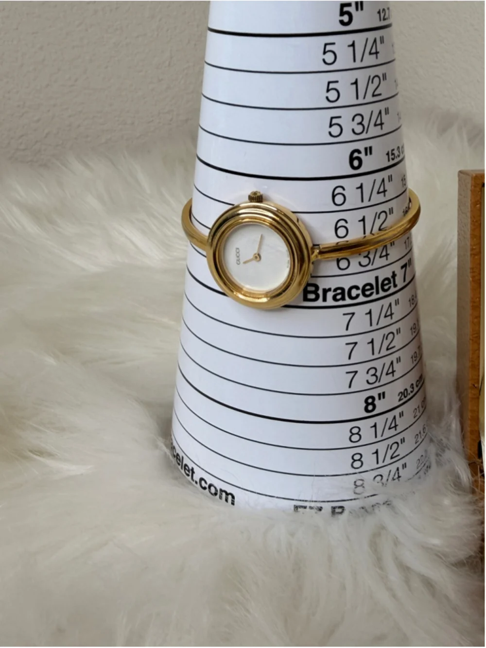 Gucci 11/12.2 Interchangeable Bezel Bangle Watch, w/ 12 bezels, box & paperwork
